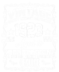 Vintage Quality Without Compromise Aged To Perfection 1923 100th Birthday T-Shirt