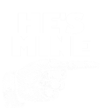 He's Mine Finger Pointing Right Matching Couple He's Mine Gift T-Shirt