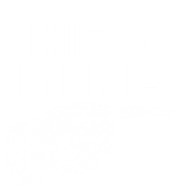 He's Mine Finger Pointing Right Matching Couple He's Mine Gift T-Shirt