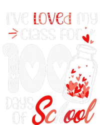 I've loved My Class For 100 Days Of School Teacher Valentine Women's Perfect Tri Tunic Long Sleeve Shirt