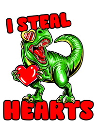 I Steal Hearts Dinosaur Valentines Day Meaningful Gift T-Shirt