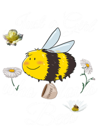 Just Who Loves Bees Cute Floral Honey Bee And Coffee Lover Meaningful Gift Toddler T-Shirt