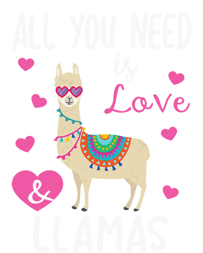 Valentine Llama All You Need Is Love & Llamas Gifts 25L Jumbo Tote