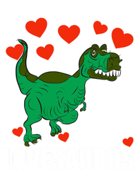 Lovesaurus Love Tgiftrex Dinosaur Heart Valentine's Day Gift Tote Bag