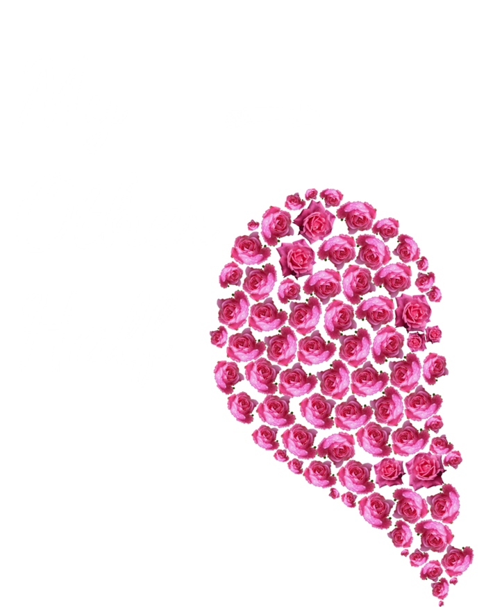 My Other Half Gift Pink Roses Half Heart Valentines Couples Meaningful Gift T-Shirt