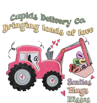 Cupid's Delivery Co Brings Loads Of Love Valentine's Day Excavator Ceramic Bell Ornament