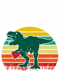 You Make My Heart Saur Dinosaur Valentines Day Tgreat Giftrex Heart Gift T-Shirt