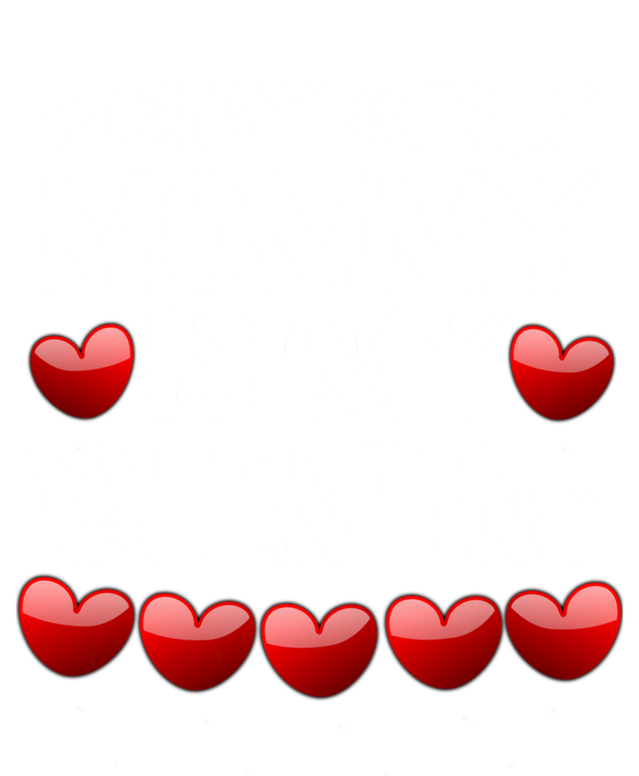 Sorry Mommy Is My Valentine Mom Son Valentines Day Fun Gift Ceramic Bell Ornament