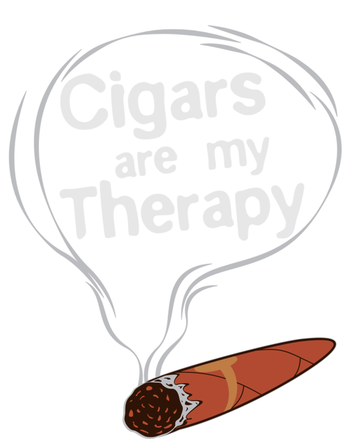 Funny Cigar Smoker Print Cigars Are My Therapy Gift Product Gift Sustainable Beanie