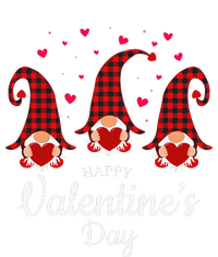 Happy Valentines Day Gnomes Plaid & Hearts Love Gift Sustainable Beanie