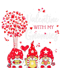 Happy Valentines Day Gnomes With Heart Sunflower Valentine Love T-Shirt