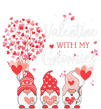 Happy Valentines Day Gnomes With Heart Sunflower Valentine T-Shirt