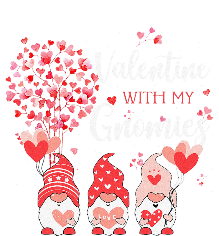 Happy Valentines Day Gnomes With Heart Sunflower Valentine T-Shirt