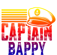 Captain Bappy Gift Sailing Captain Hat Boat Owner Boating Funny Gift Full-Length Apron With Pockets