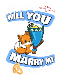 Cute Fox Wedding Offer Mommy Will You Marry My Daddy Gift T-Shirt