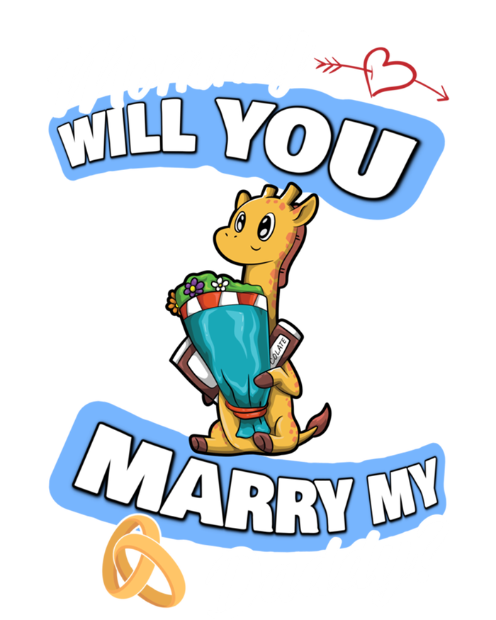 Cute Giraffe Wedding Offer Mommy Will You Marry My Daddy Gift Magnet