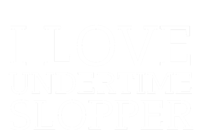 I Love Undertime Slopper Funny Meme V-Neck T-Shirt