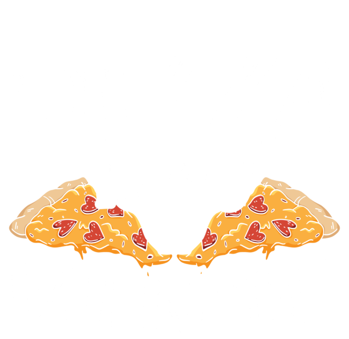 Pizza Is My Valentines Day Hearts Day Foodie Italian Food Gift Baby Bodysuit