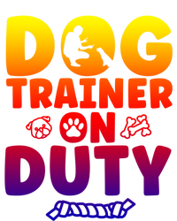 Dog Trainer On Duty Dog Training Gift Softstyle Adult Sport Polo