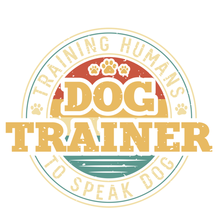 Dog Trainer Training Hu To Speak Dog Funny Gift Women's V-Neck T-Shirt