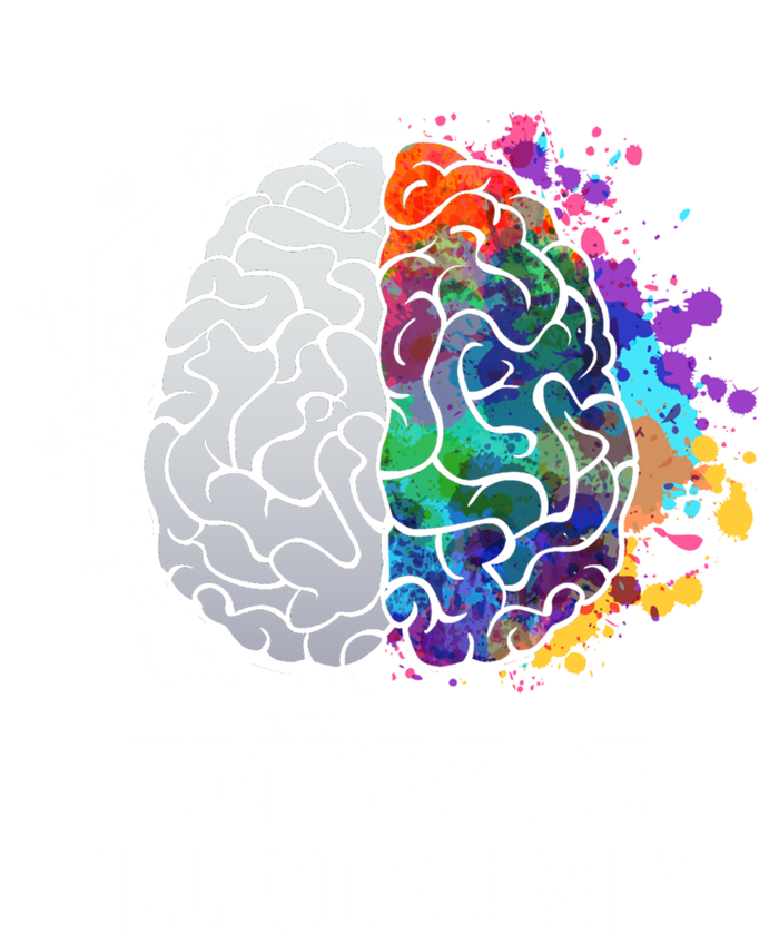 Embrace Neurodiversity Autism Adhd Asd Rainbow Brain Gift Women's T-Shirt