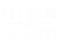 Father's Day Ain't No Hood Like Fatherhood Cute Gift Women's Tri-Blend 3/4-Sleeve Raglan Shirt