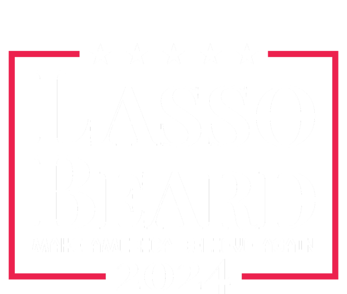 Lasso Beard Make America Believe Again Pom Pom 12in Knit Beanie