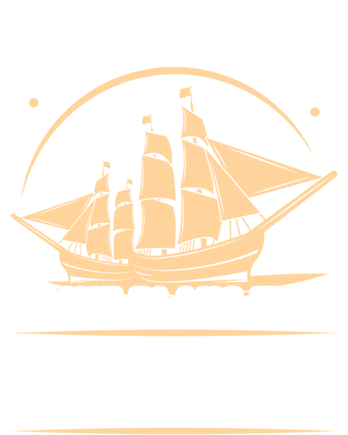 I Have Plans With My Boat Captain Humor Boating Cool Gift Kids Long Sleeve Shirt