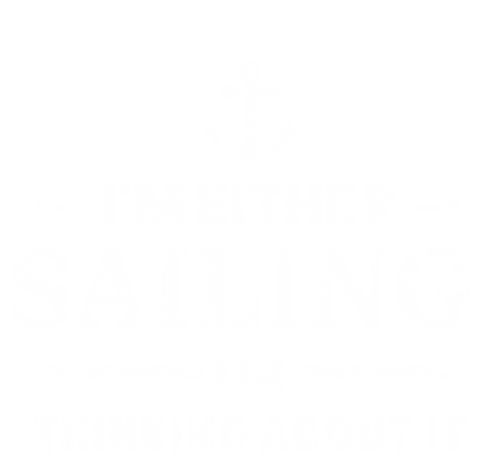 I'm Either Sailing Or Thinking About It Funny Boat Boating Funny Gift 16 in Basic Backpack