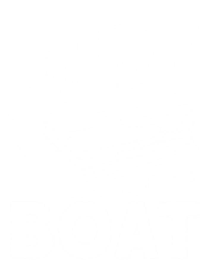 I'm The Friend With The Boat Pontoon Boating Funny Gift Tall Hoodie