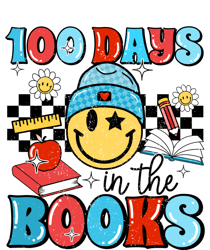 100 Days In Books 100 Days Of School Gift Mesh Reversible Basketball Jersey Tank