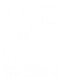 Live Love Dog Training Funny Service Dog Trainer Gift Kids Tie-Dye T-Shirt