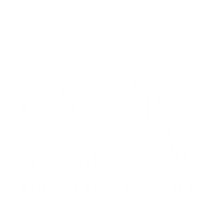 Living The Lake Life Table Rock Lake Kayaking Missouri Kayak Gift 16 in Basic Backpack