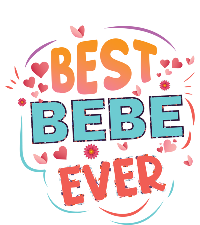 Best Bebe Ever Grandma Mother's Day Christmas Bebe Funny Gift Kids Hoodie