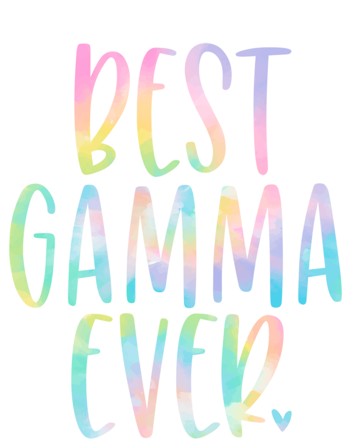 Best Gamma Ever Funny Gift Mother's Day Tie Dye Gift Sustainable Knit Beanie