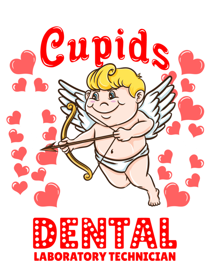 Cupids Favorite Dental Laboratory Technician Valentines Day Gift Button