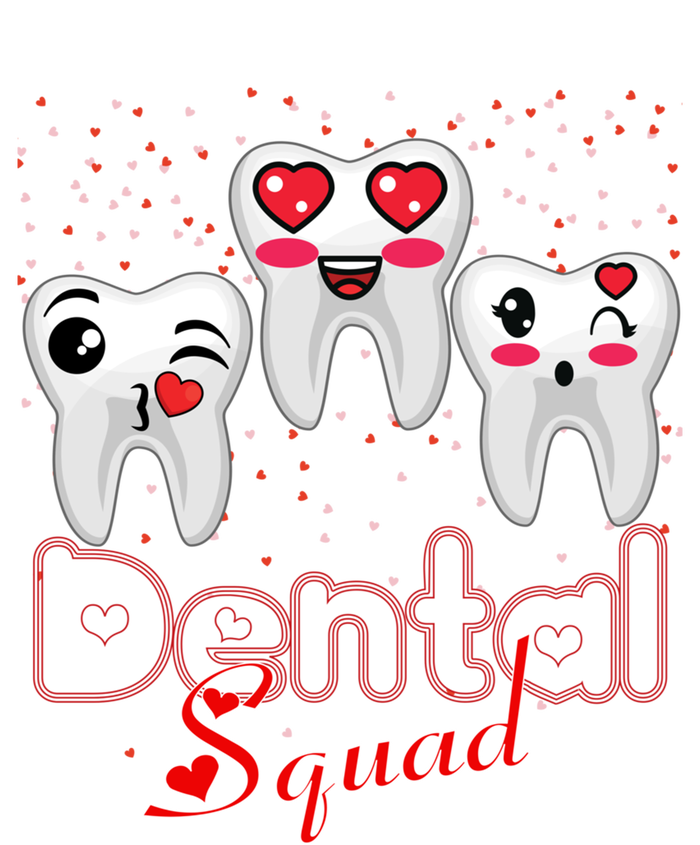 Dental Squad Valentine's Students Dentist Assistants Hygiene Gift Ceramic Bell Ornament