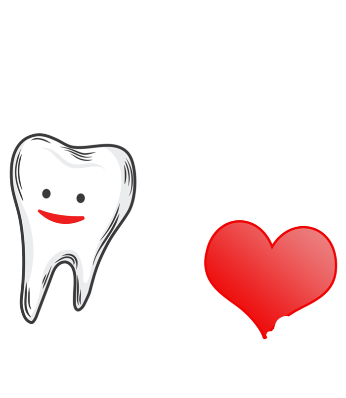 Dentist Valentines Day Teeth Dental Tooth Doctor Husband Gift Premium Hoodie