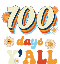 100 Days Of School Retro Sunflower Bumper Sticker