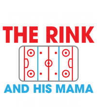 He Only Loves The Rink And His Mama I'm Sorry Hockey Cute Gift T-Shirt