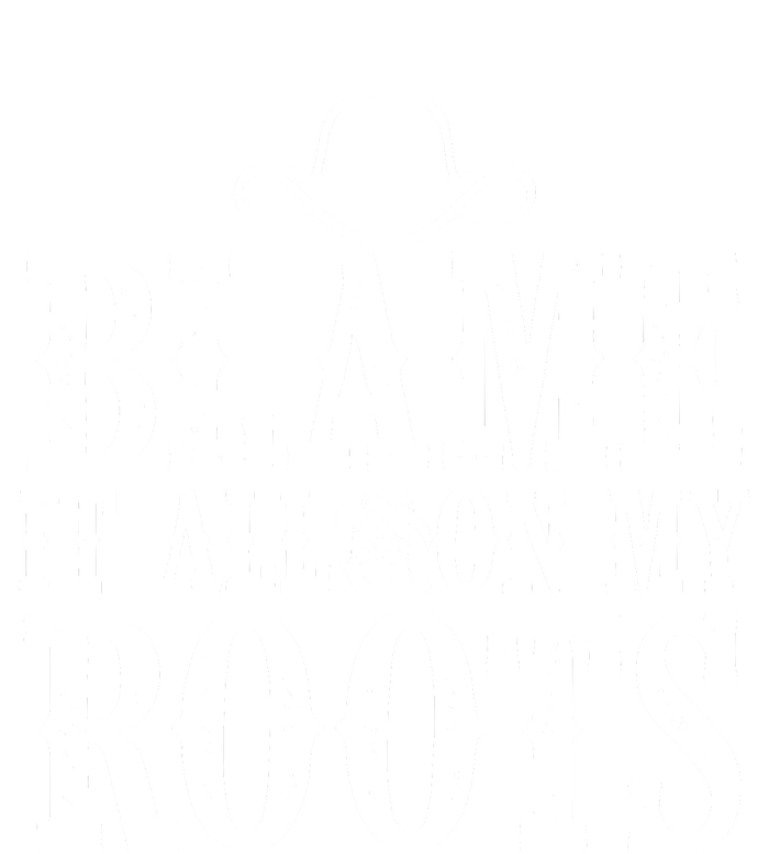 Blame It All On My Roots Cowboy Cowgirl Western Insulated Varsity Jacket