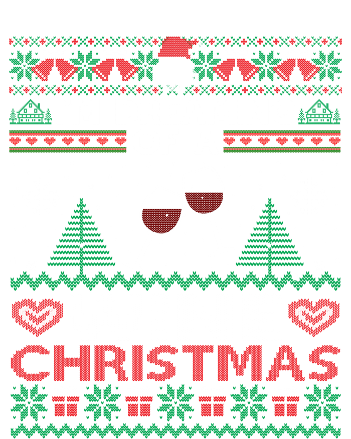 I'm Dreaming Of A Wine Christmas Ugly Sweater Funny Party Gift T-Shirt