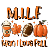 Milf I Love Fall Funny Autumn Seasons Lover Gift Button