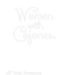 Women With Cojones 7 Panel Mesh Trucker Snapback Hat