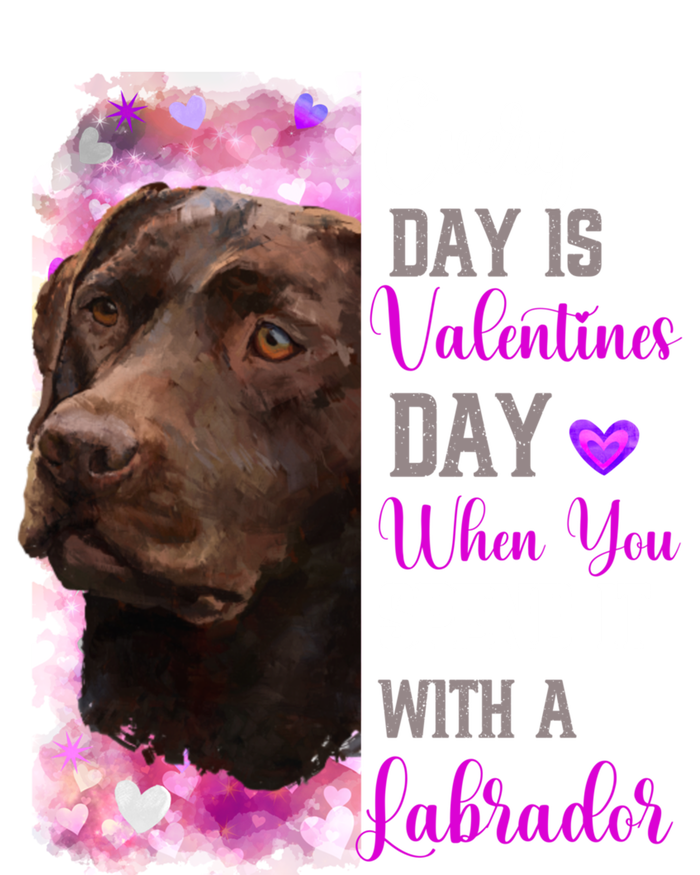 Chocolate Labrador Mom Funny Valentines Day Dog Lovers Brown Gift Baby Bodysuit