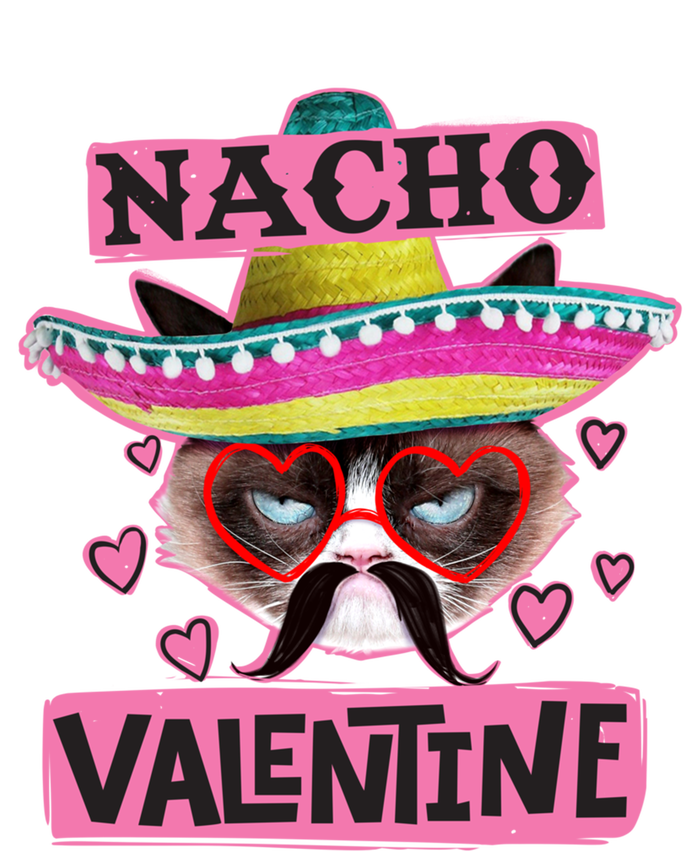 Nacho Valentines Tacky Gift For Valentines Day Angry Cat Gift T-Shirt