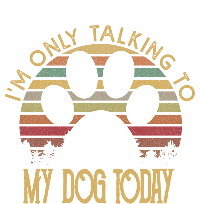 I'm Only Talking To My Dog Today Great Gift Gift Mesh Reversible Basketball Jersey Tank