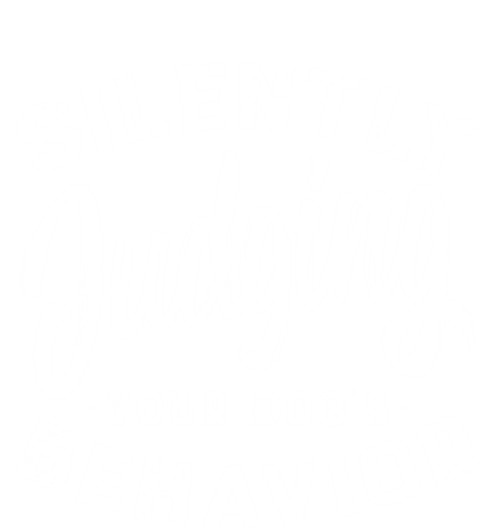 Silently Judging Your Dog's Behavior Funny Dog Trainer Gift Mousepad