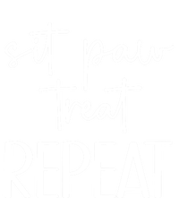 Sit Paw Treat Repeat Dog Trainer Dog Training Gift Short Acrylic Beanie