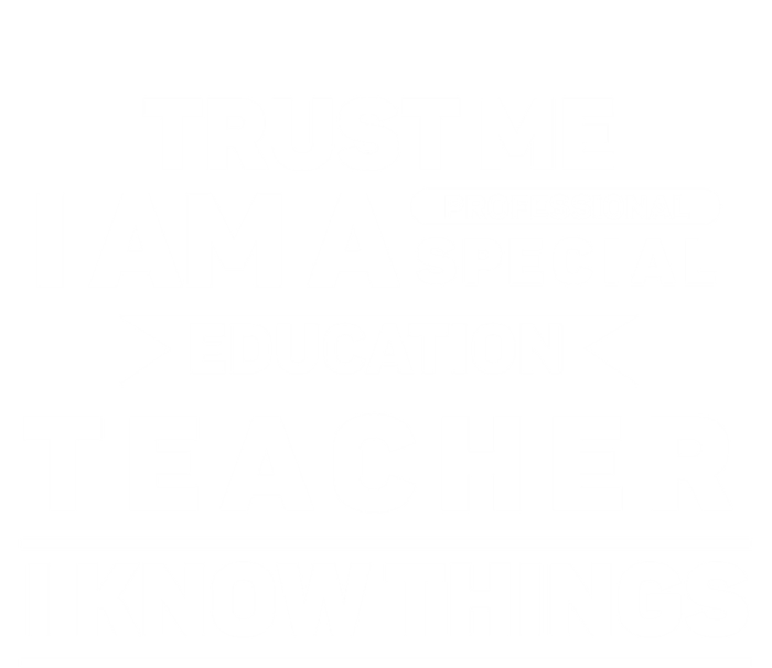 Trust Me I Am A Professional Special Education Teacher Gift USA-Made Snowflake Beanie